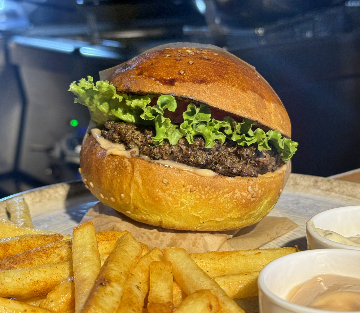 Long BBQ Burger (150 gr.)